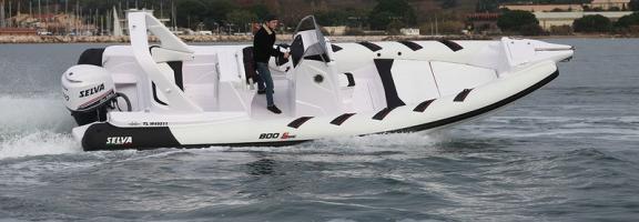 SELVA MARINE - Semi rigide D.800 - 2023 - Flotteurs hypalon 